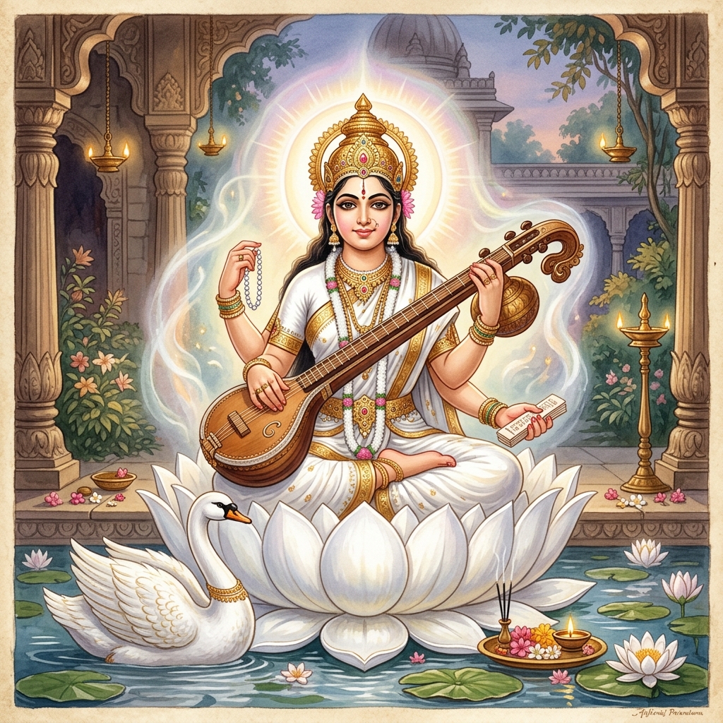 Goddess Saraswati
